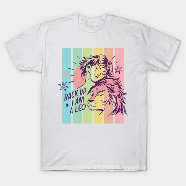 I Am Leo T-Shirt by Sunil Belidon